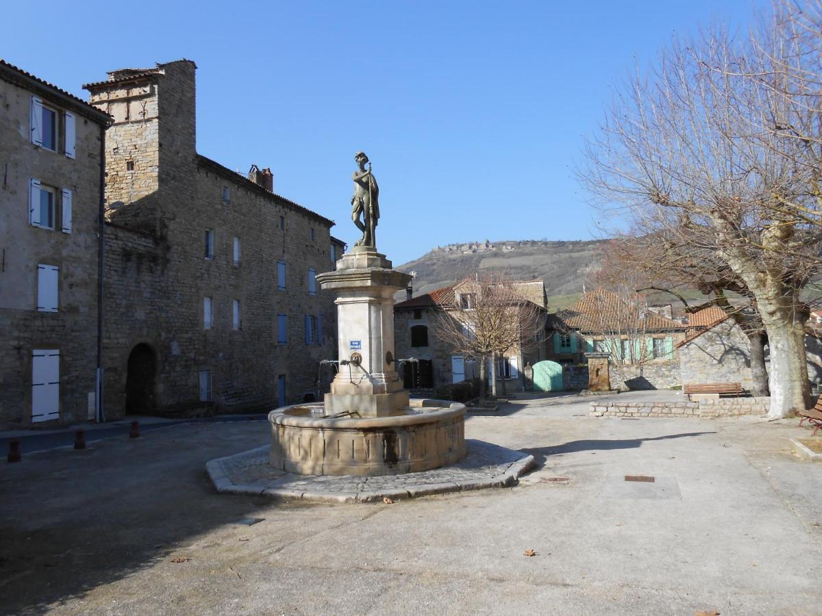 Maison de village spacieuse et agréable Saint-Georges-de-Luzençon Extérieur photo
